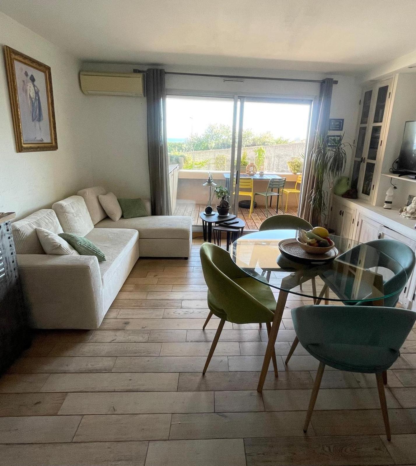 Appartement Terrasse Vue Mer Sète Exterior foto